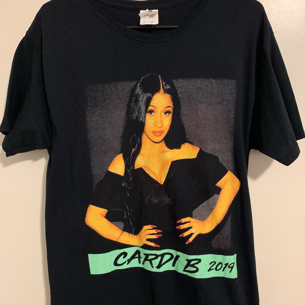 Cardi B vintage style concert T